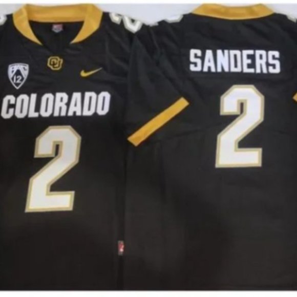 Shirts Colorado Buffaloes Shedeur Sanders Black Jersey Poshmark